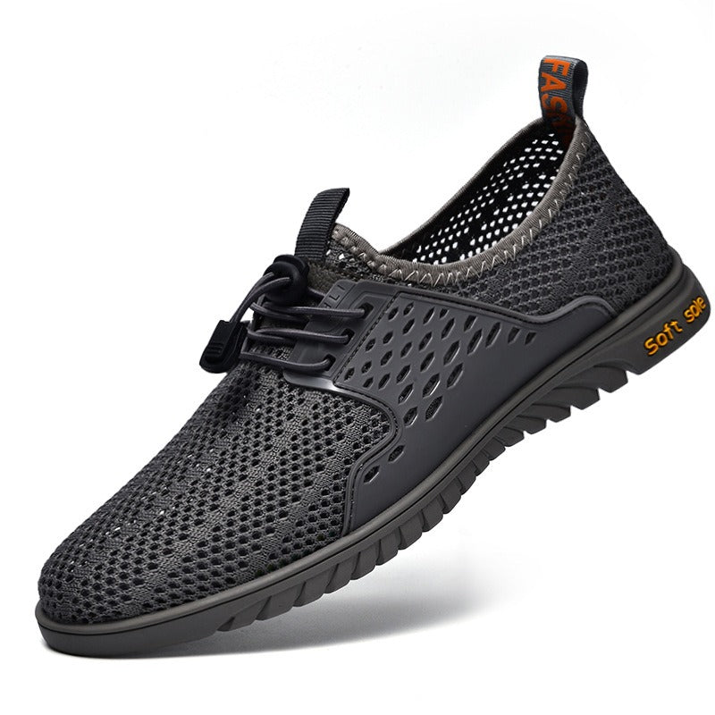 Ademende herentrainers van mesh lichtgewicht stijl - Damien