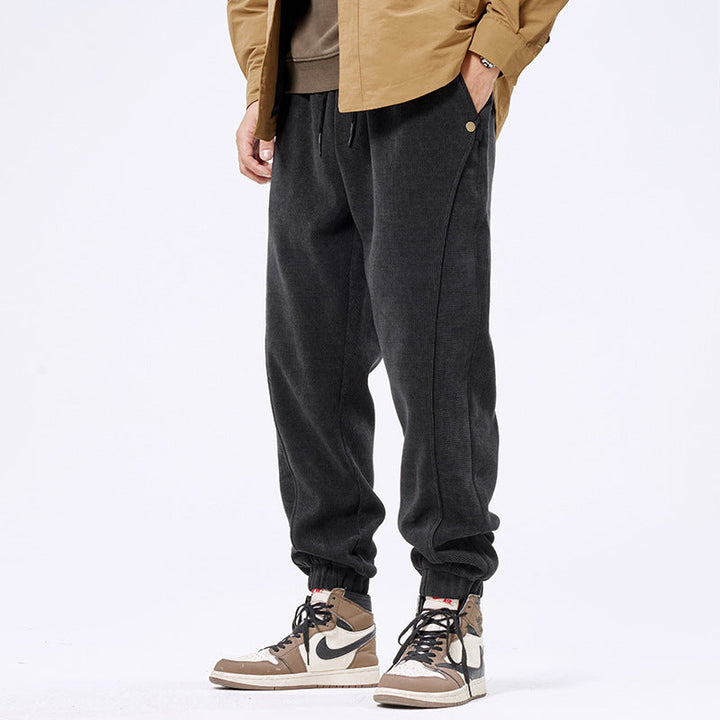 Jogger in ribfluweel - Leandro