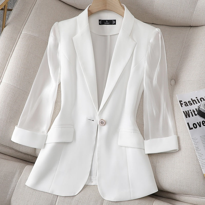 Veganistisch leren blazer - Olivia