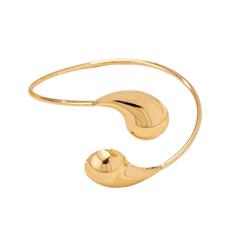 Minimalistische damesarmband met glinsterende druppel - Lunaria