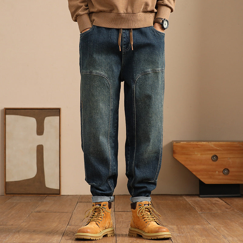 Lange denim herenbroek - Adrien