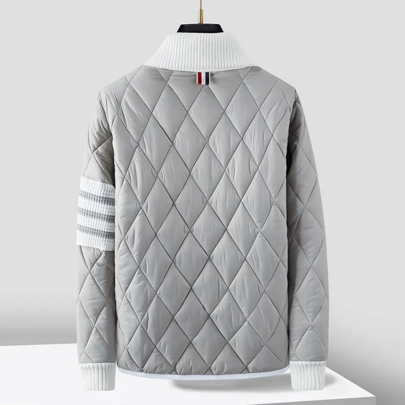 Gewatteerd heren sweatshirt met rits - Adam