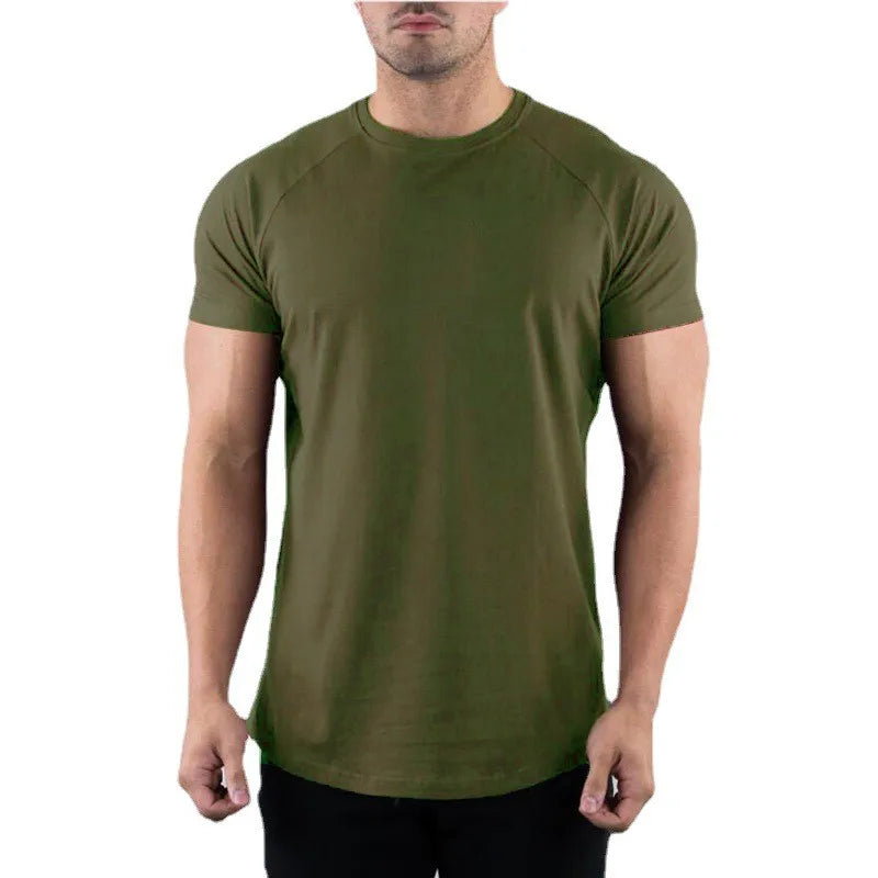 Slim fit T-shirt voor heren - Comfortabel - Ronde hals