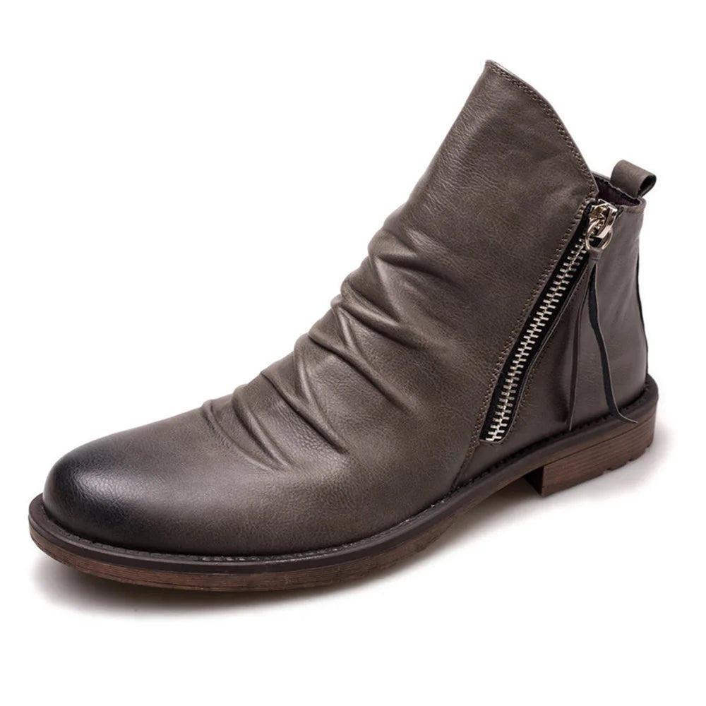 Elegante Chelsea boots voor heren van echt leer