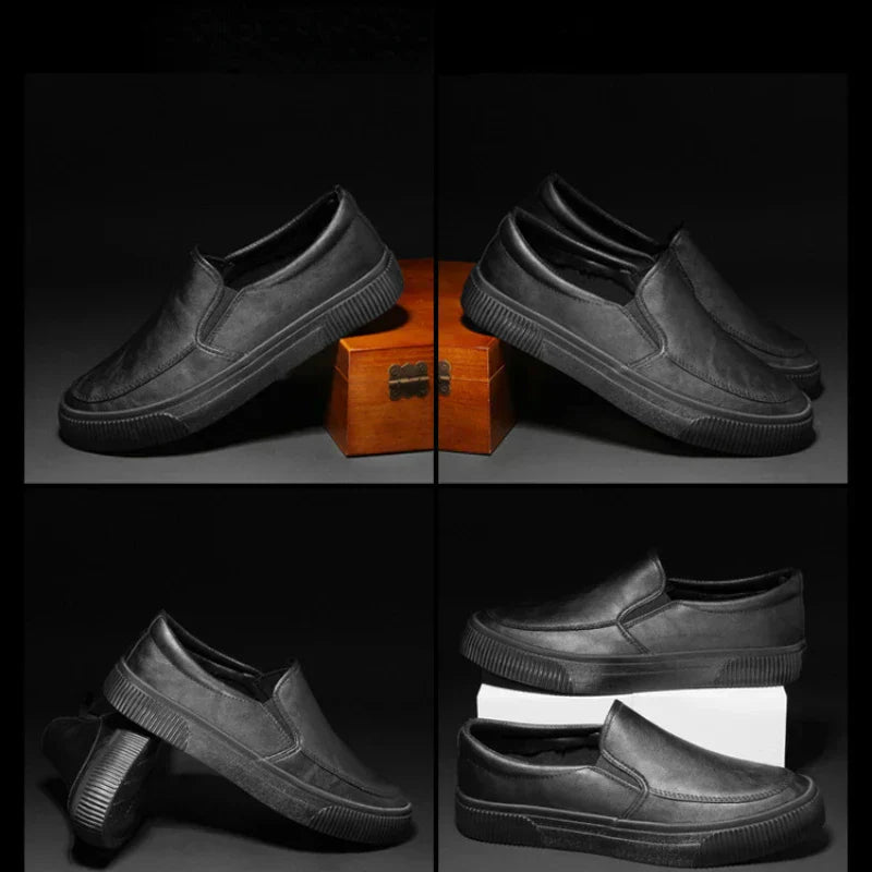 Elegante leren loafers voor heren