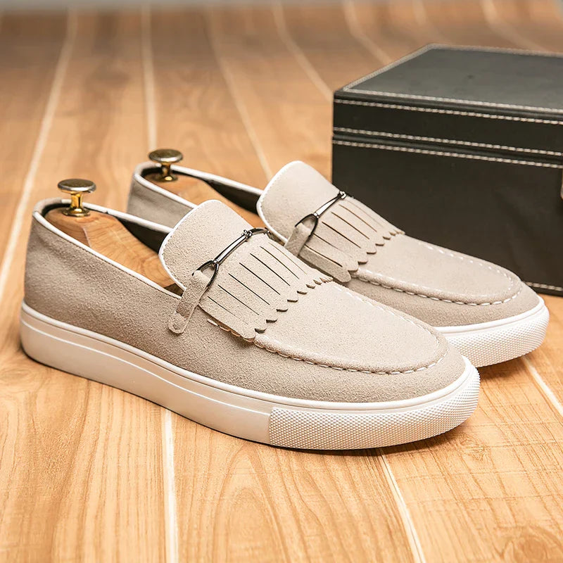 Halfhoge geklede sneaker - Damasco
