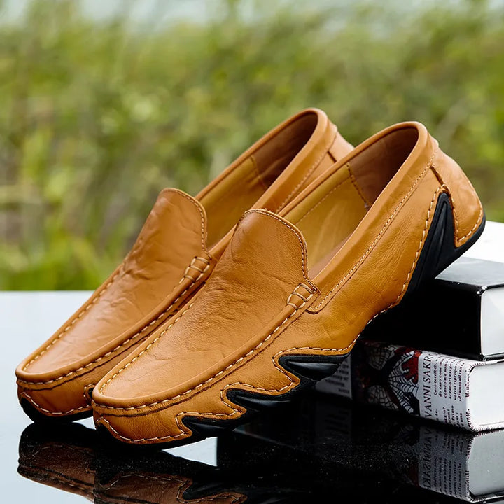 Hoogwaardige leren loafers voor heren