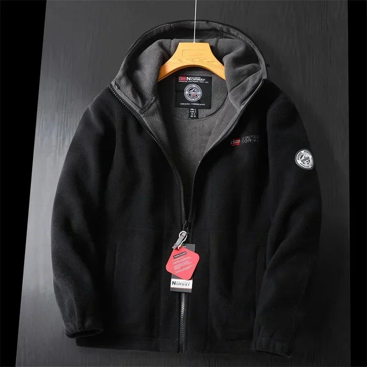 Mattew - Extra Warme Zip Hooded Jacket