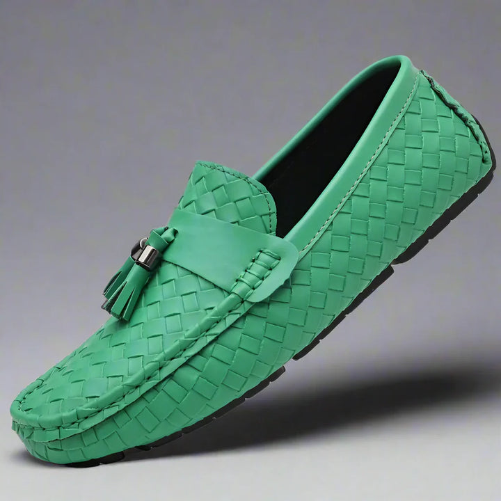 Leren schoenen met kwastjes - Davin