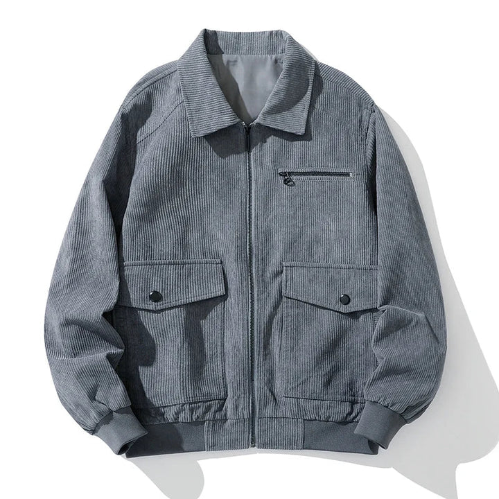Corduroy jas met rits - Henry
