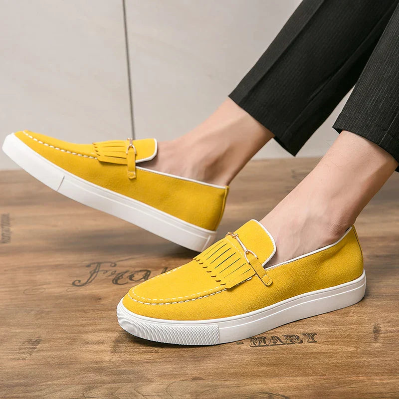 Halfhoge geklede sneaker - Damasco
