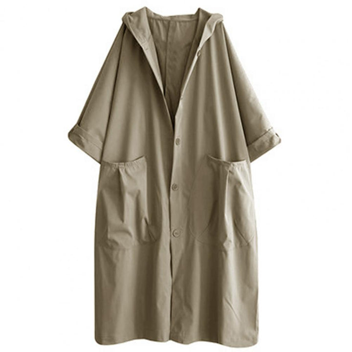 Lety - Comfortabele trenchcoat in gabardine