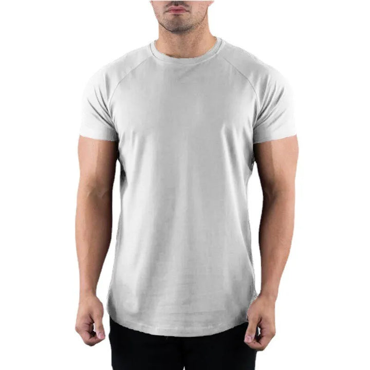 Slim fit T-shirt voor heren - Comfortabel - Ronde hals
