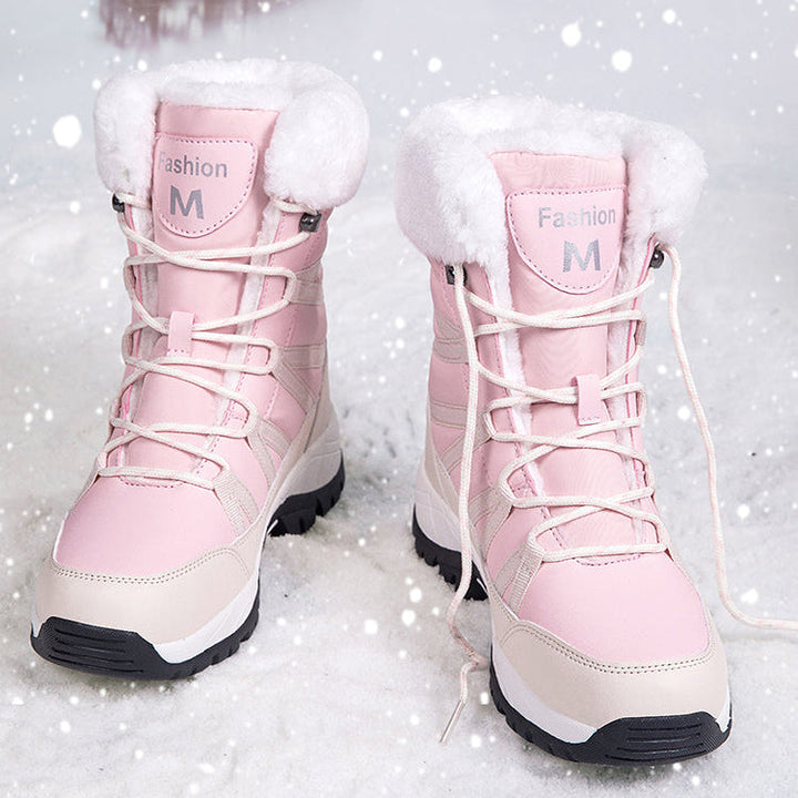 Gewatteerde winterlaarzen met warme voering - Enna