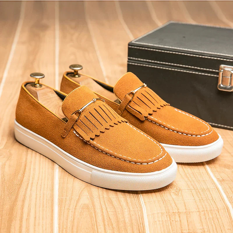 Halfhoge geklede sneaker - Damasco