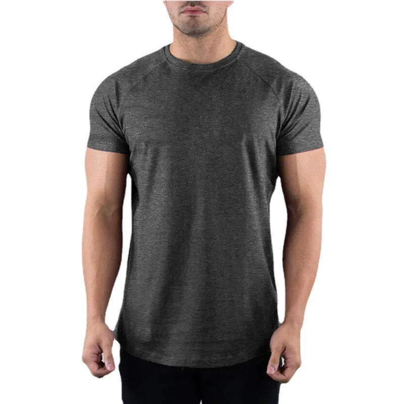 Slim fit T-shirt voor heren - Comfortabel - Ronde hals
