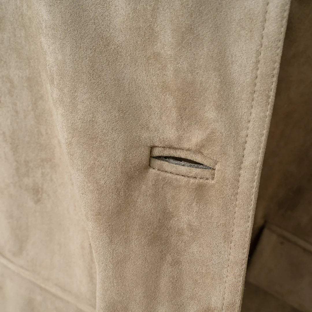 Elegante suède blazer - Megan