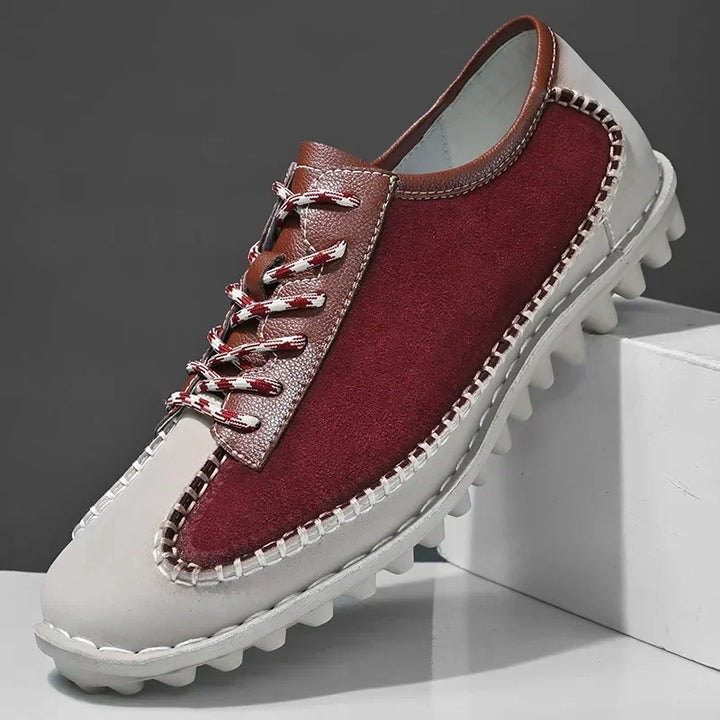 Gepatchte leren schoenen - Robert
