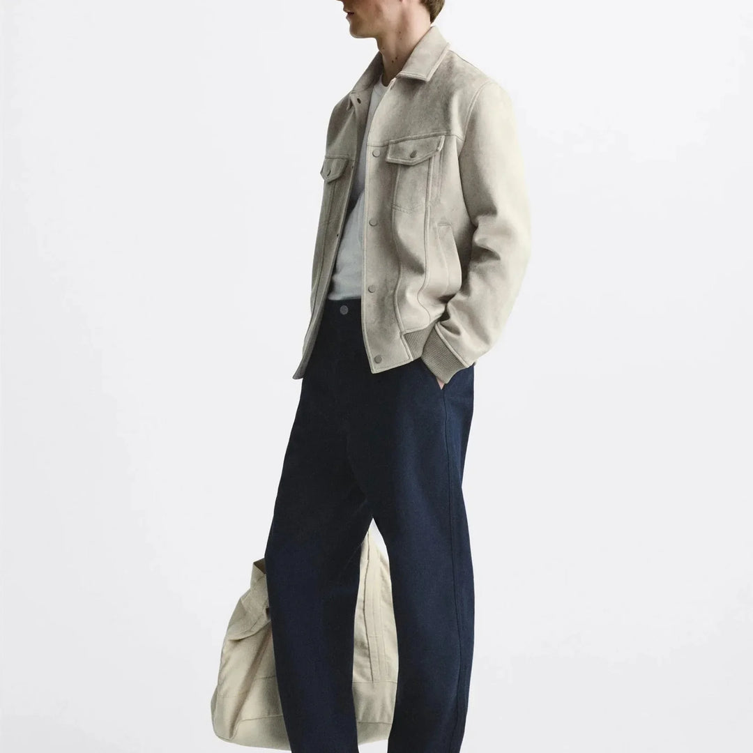 Herenjack met suède-effect - Marceau