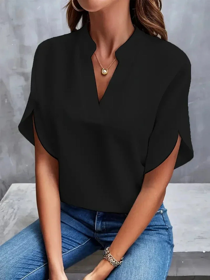 Lis - Luxueuze elegante chiffon blouse voor dames