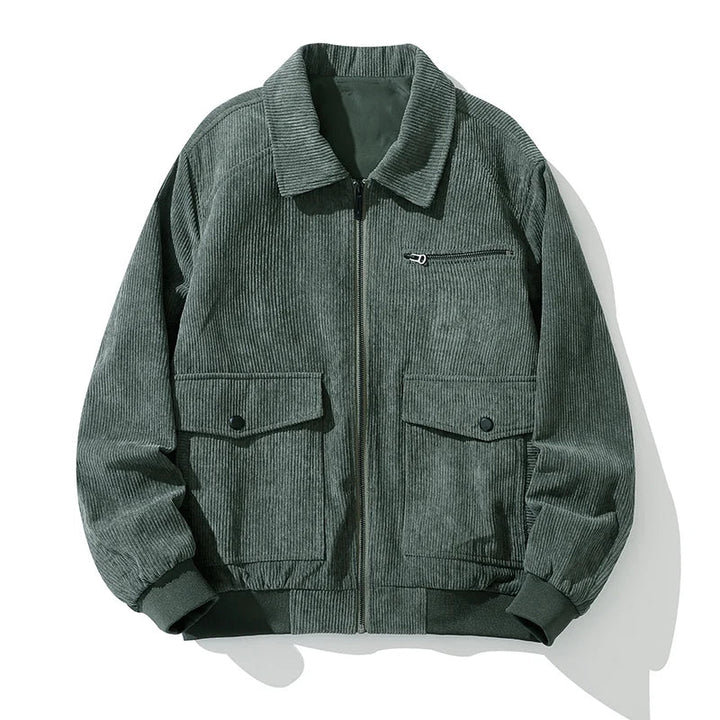 Corduroy jas met rits - Henry