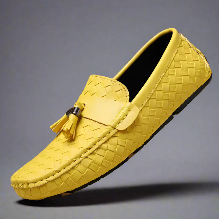 Leren schoenen met kwastjes - Davin
