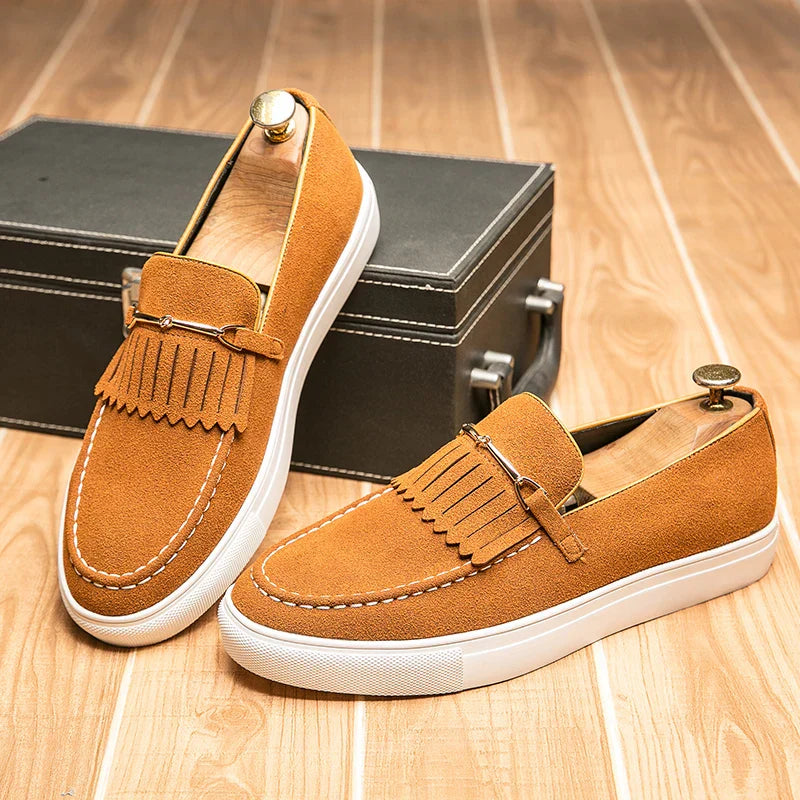Halfhoge geklede sneaker - Damasco