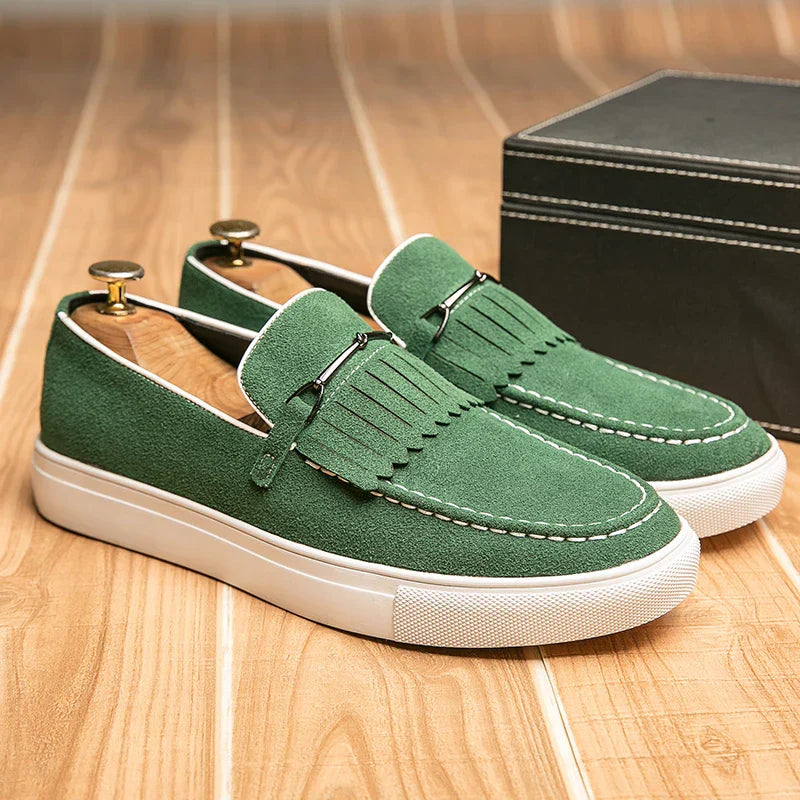 Halfhoge geklede sneaker - Damasco