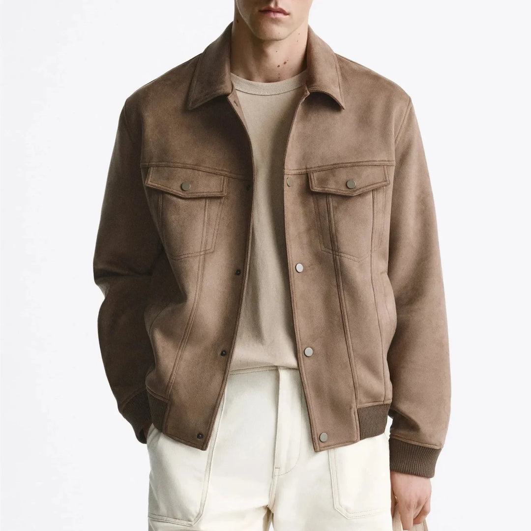 Herenjack met suède-effect - Marceau