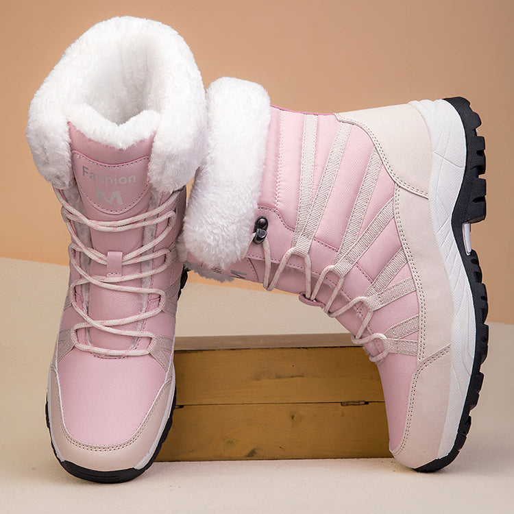 Gewatteerde winterlaarzen met warme voering - Enna