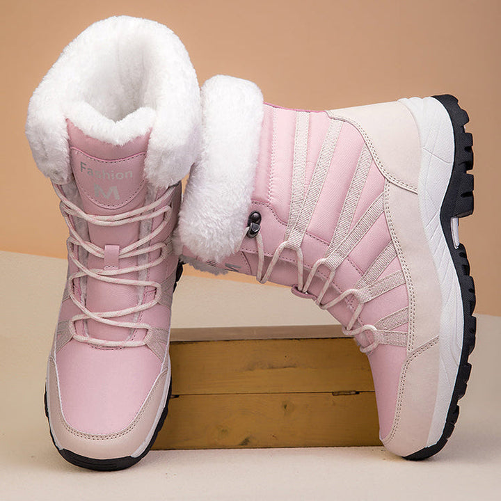 Gewatteerde winterlaarzen met warme voering - Enna