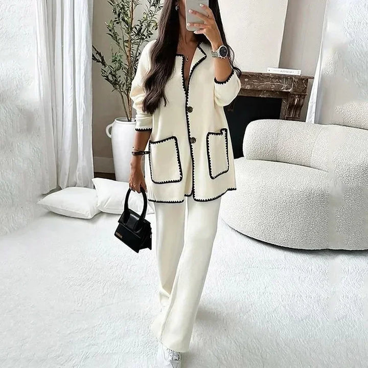 Sophie - jas vest broek set voor stijlvolle elegantie