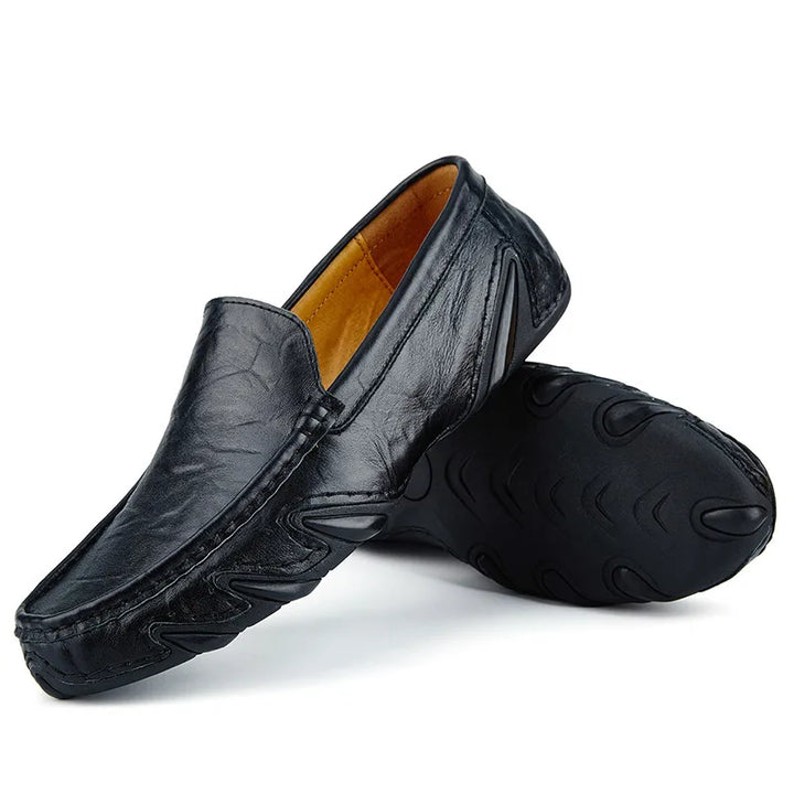 Hoogwaardige leren loafers voor heren