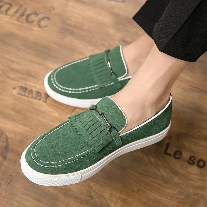 Halfhoge geklede sneaker - Damasco