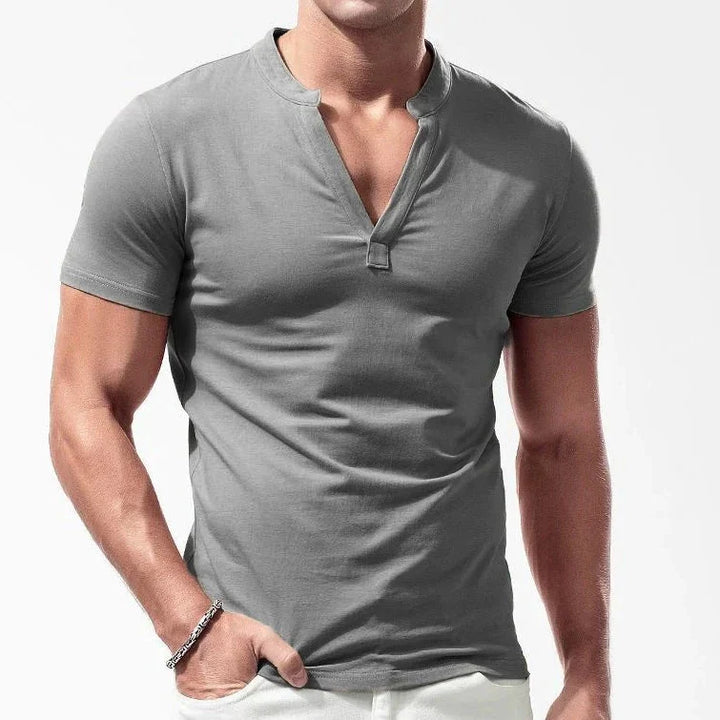 Recon - Henley Katoenen T-Shirt