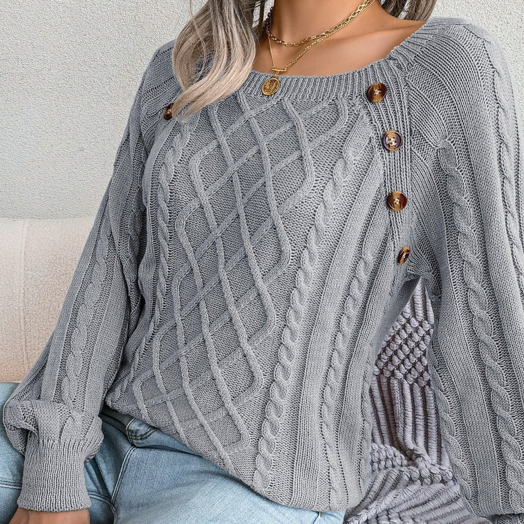 ADELINDA - Stijlvolle gebreide trui voor dames