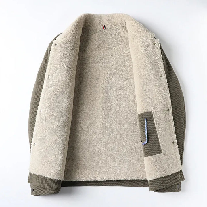 Heren fleece vest met kraag - Olivier