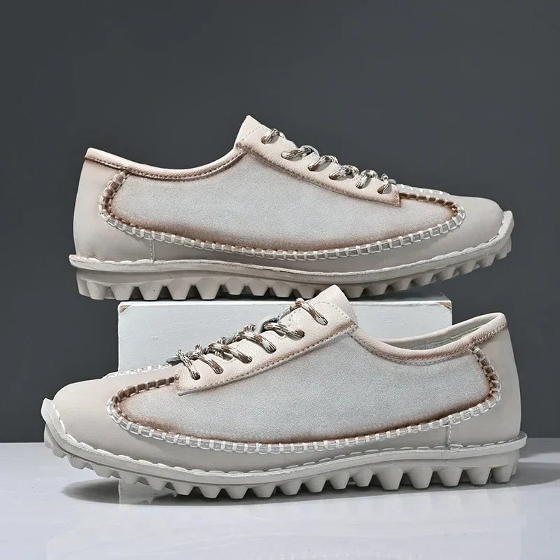 Gepatchte leren schoenen - Robert