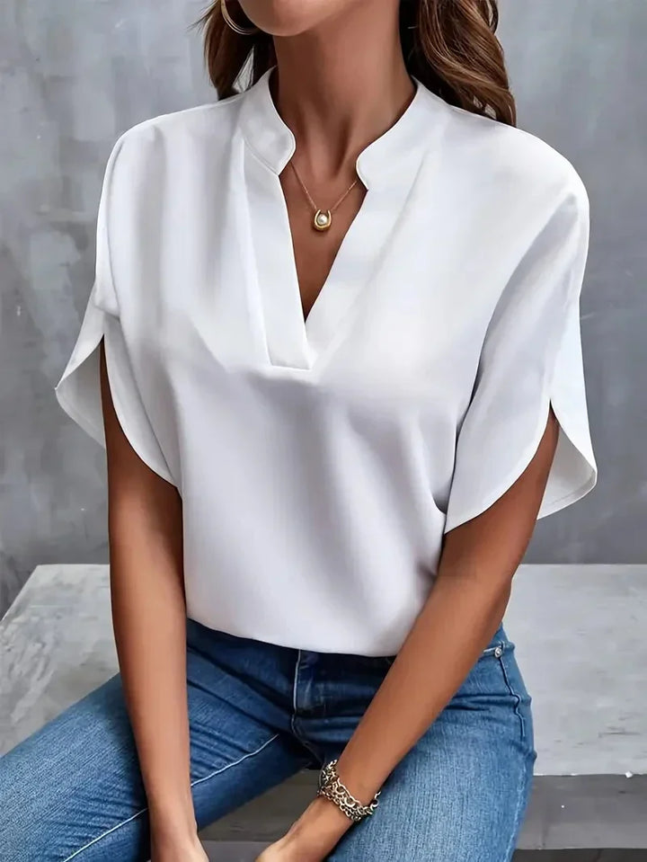 Lis - Luxueuze elegante chiffon blouse voor dames