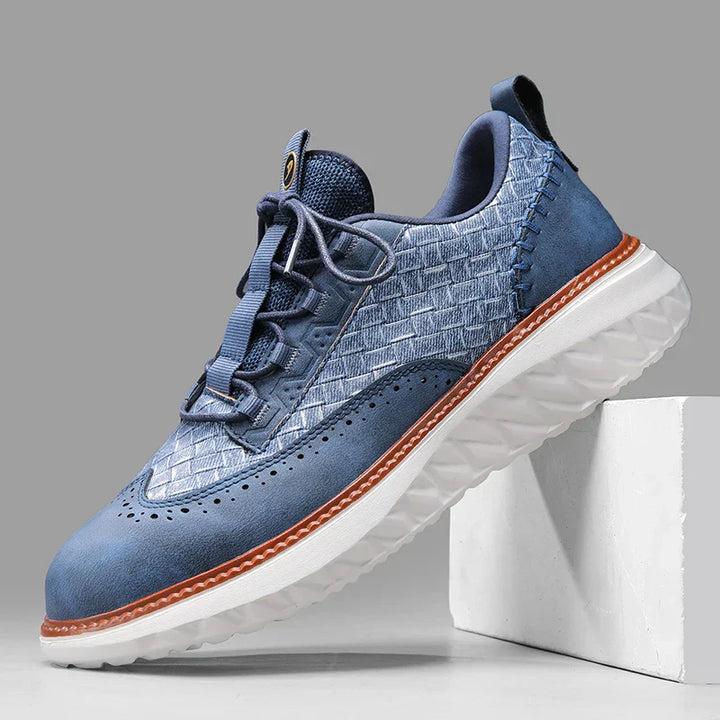 Leren gestikte schoenen - Efialtes