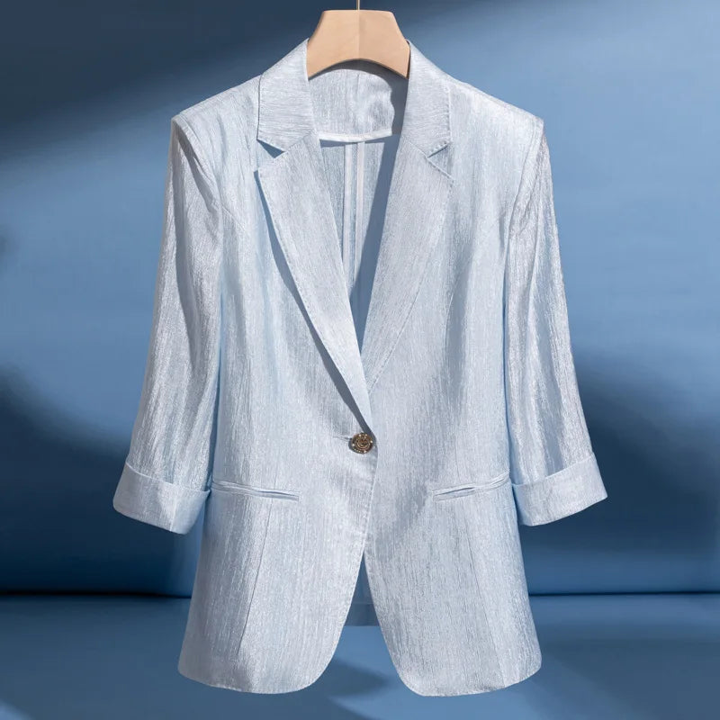Glimmende getailleerde blazer - Palmira