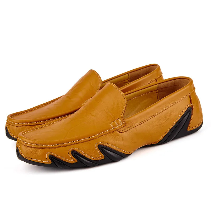 Hoogwaardige leren loafers voor heren