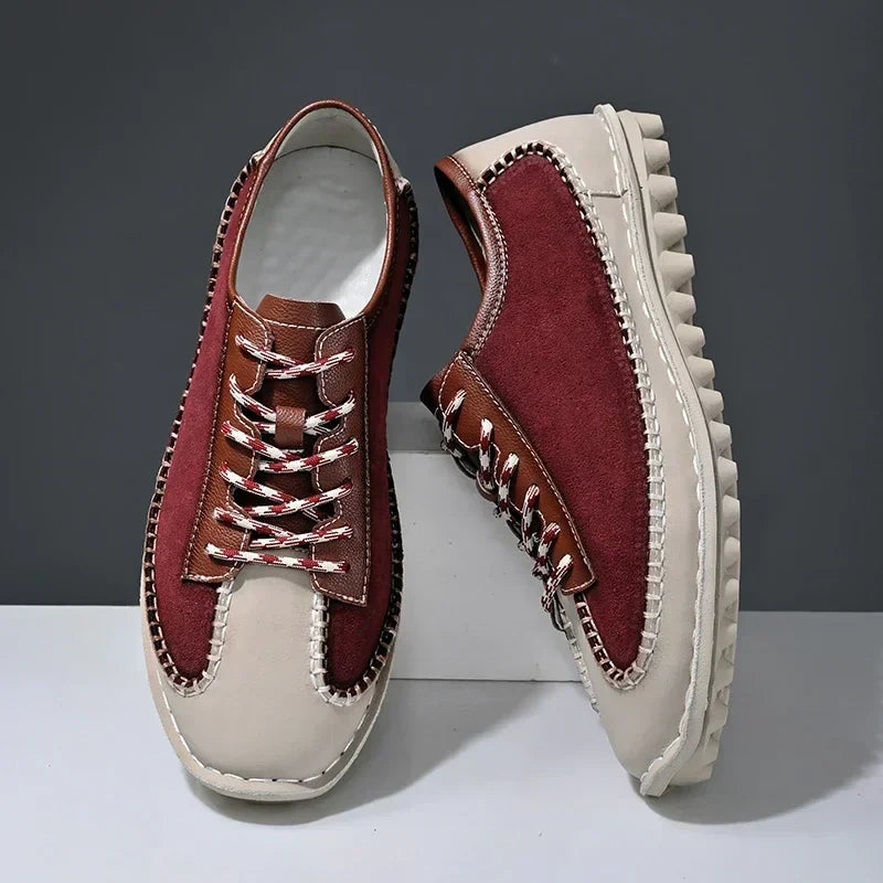 Gepatchte leren schoenen - Robert