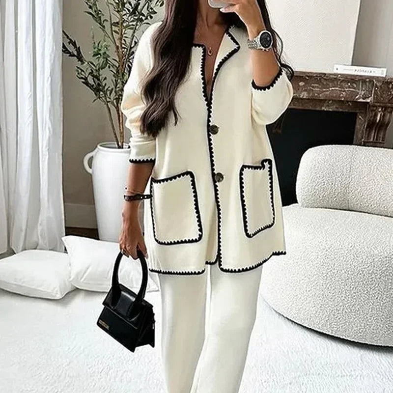 Sophie - jas vest broek set voor stijlvolle elegantie
