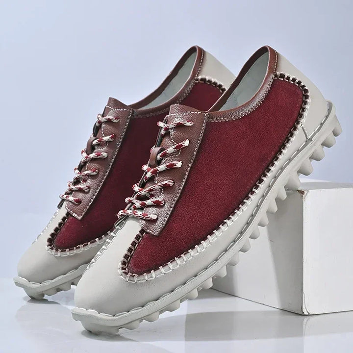 Gepatchte leren schoenen - Robert