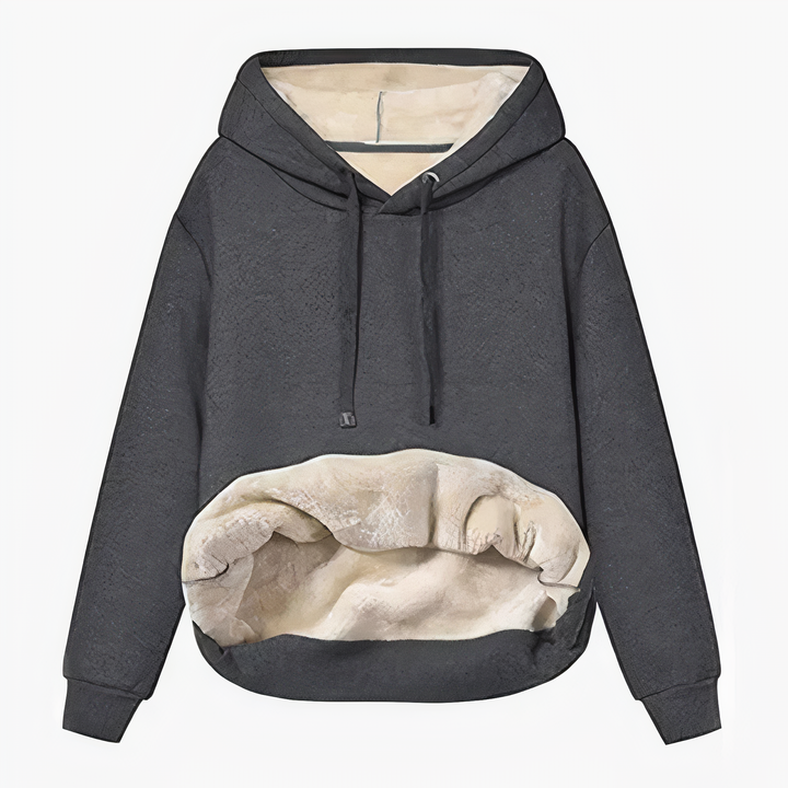 SERENE - Hoodie gevoerd met fleece