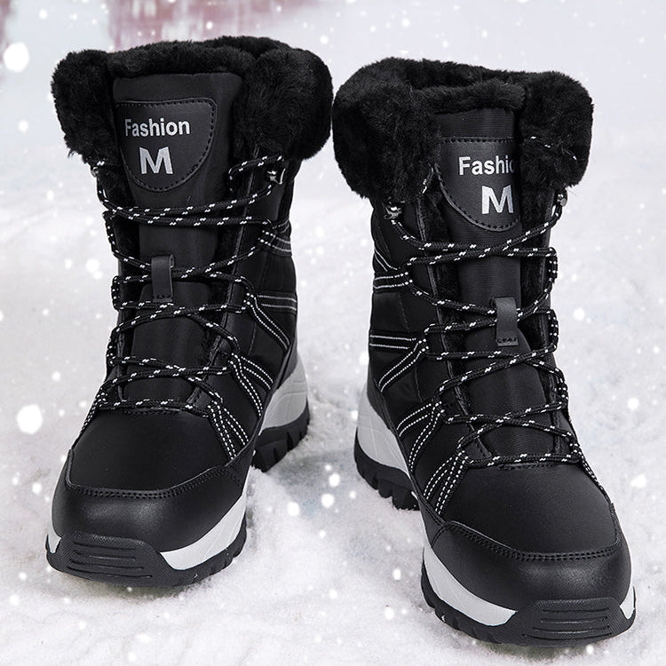 Gewatteerde winterlaarzen met warme voering - Enna