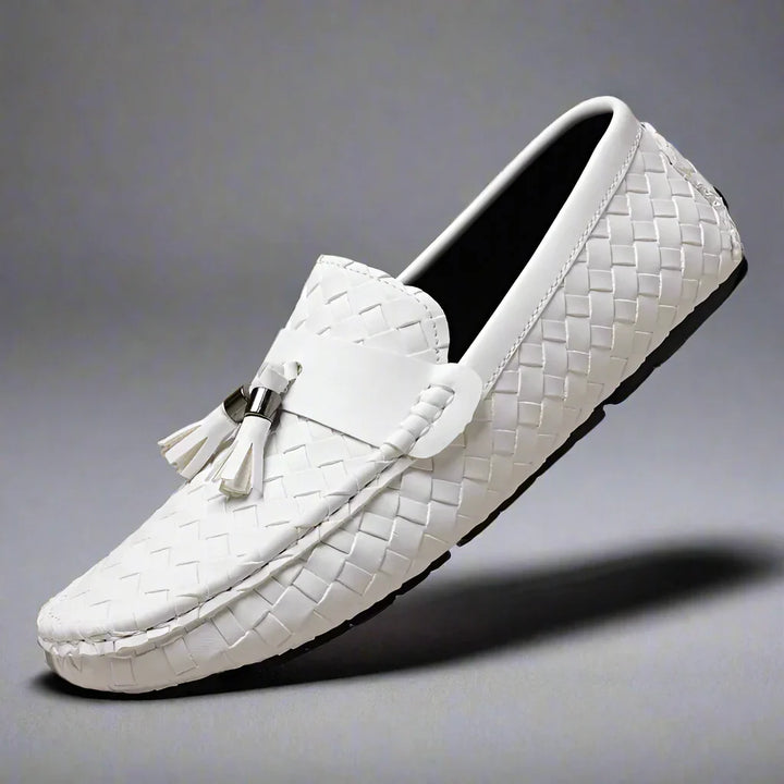Leren schoenen met kwastjes - Davin