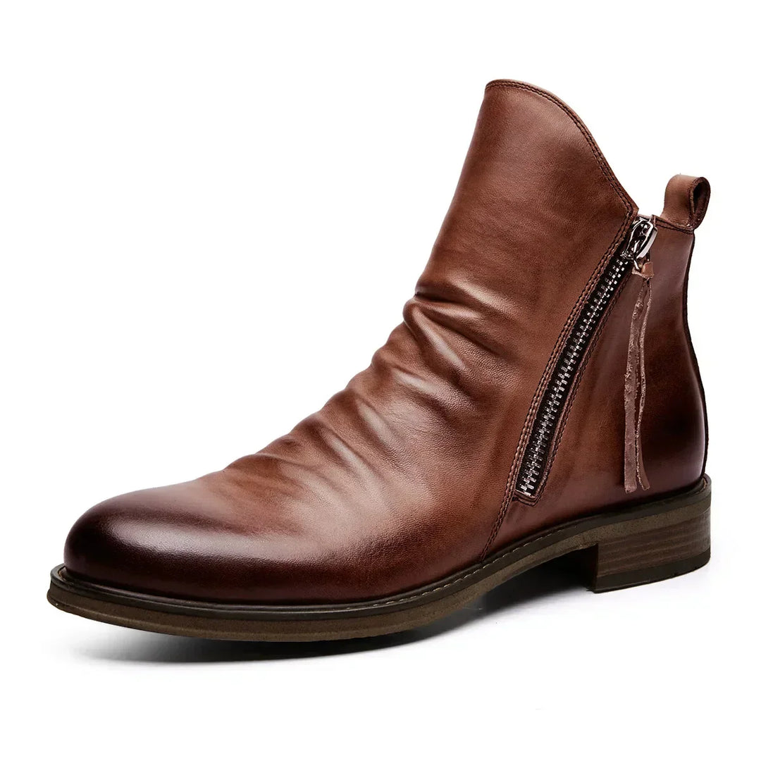 Elegante Chelsea boots voor heren van echt leer