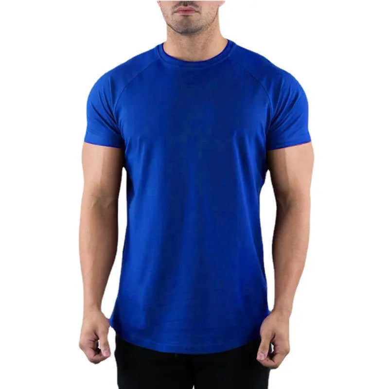 Slim fit T-shirt voor heren - Comfortabel - Ronde hals
